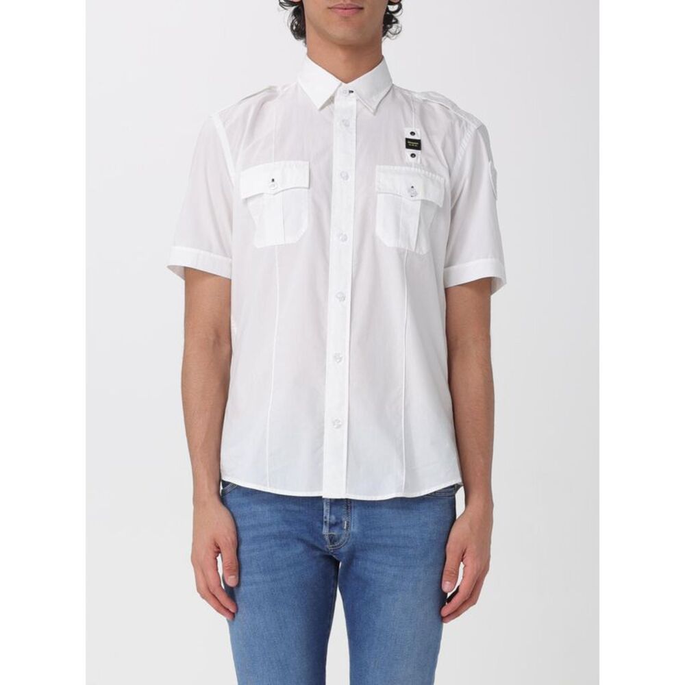 Blauer Shirt Men White